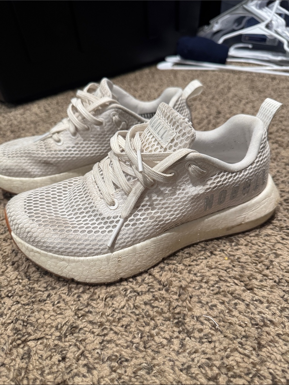 NOBULL Kids Knit Sneakers - White